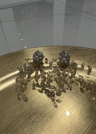 Сережки з бісером 6