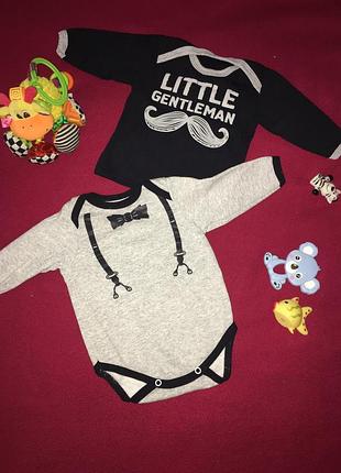 Комплект(боді, кофта) «маленький джентельмен»