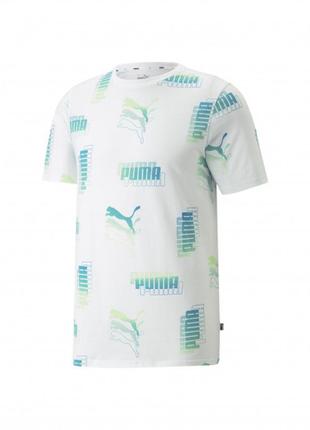 Футболка puma power summer printed men’s tee