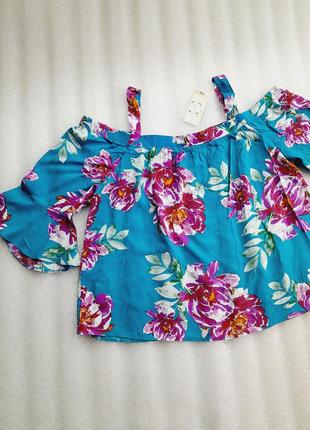 Яркая майка футболка натуральная