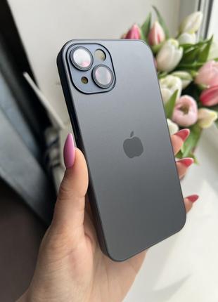 Чохол матовий скляний iphone 13