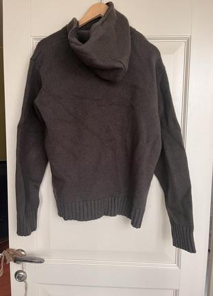 Теплий светр с капюшоном4 фото
