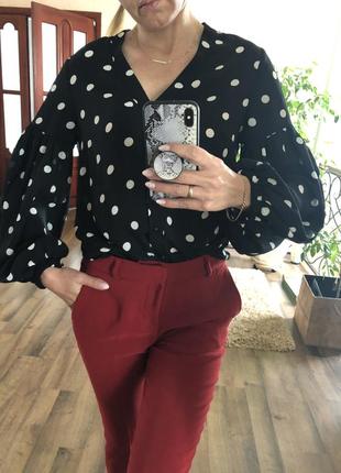 Блуза горох