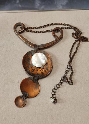 Подвеска медь