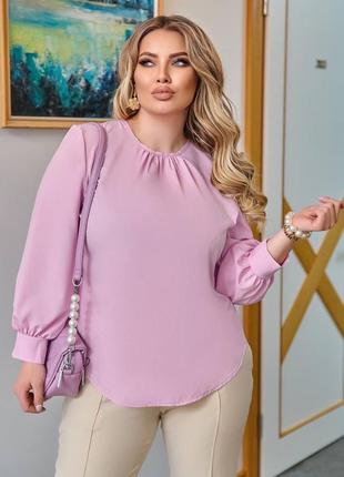Блузка блуза батал больших размеров7 фото