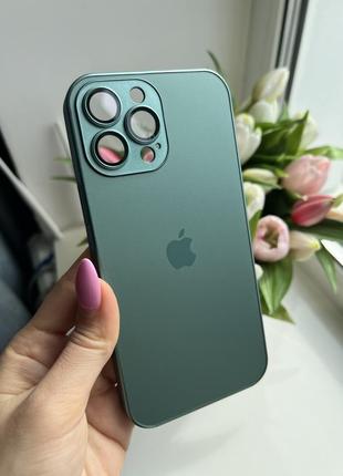 Чохол скляний матовий iphone 13 pro max