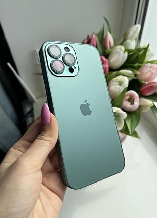 Чохол скляний матовий iphone 13 pro max 2