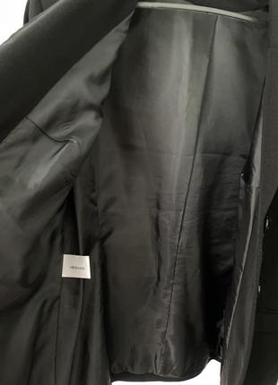 Піджак  жіночий розпродаж жакет чорний класика довгий рукав розмір m/l7 фото