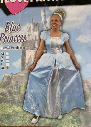 Принцесса золушка синдерелла платье карнавальное