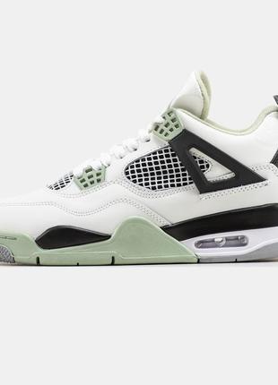 Мужские кроссовки nike air jordan 4 seafoam 40-41-42-43-44-45