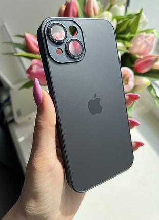 Стеклянный чехол iphone 14