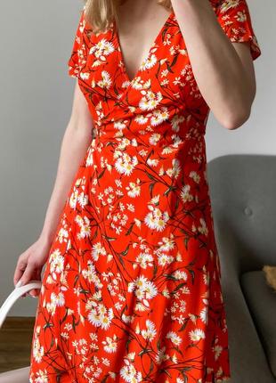 Літня сукня в квітковий принт10 фото