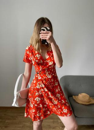 Літня сукня в квітковий принт7 фото