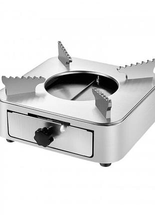 Портативная спиртовая плита, silver, box