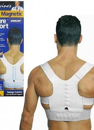 Магнітний коректор поставки emson power magnetic, білий, розмір l