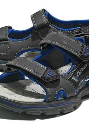 Открытые спортивные босоножки сандали летняя обувь для мальчика 562 clibee клиби р.321 фото