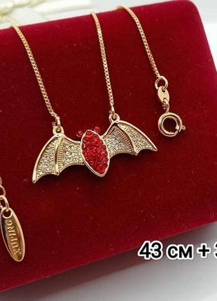 Кулон на ланцюжку. медзолото xuping