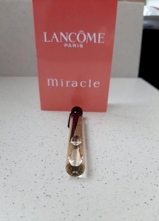 Lancome miracle💥оригинал миниатюра пробник mini 5 мл книжка игла10 фото