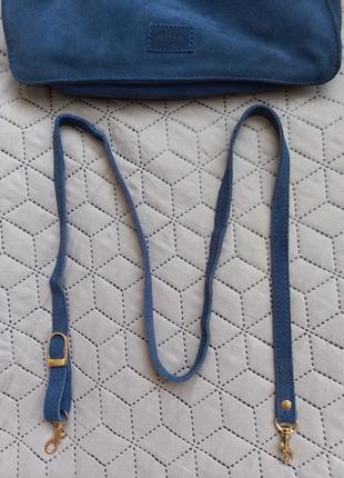 Плечевой ремень из замши mango