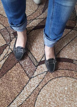 Балетки туфли мокасины geox натур кожа р 396 фото