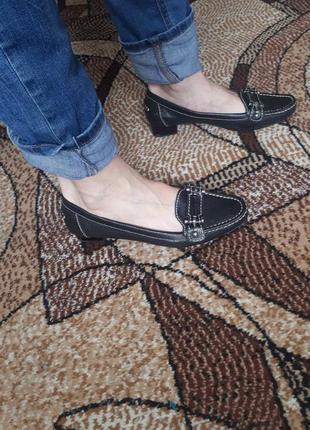Балетки туфли мокасины geox натур кожа р 397 фото