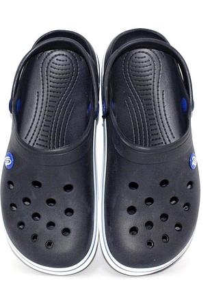 Мужские синие кроксы