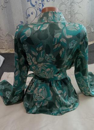 Винтажная шелковая блуза karen millen5 фото