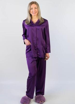 Пижама шелк армани пижамка шелковая домашний комплект шелк1 фото
