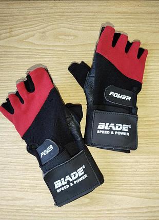 Перчатки без пальцев для спорта blade speed&power