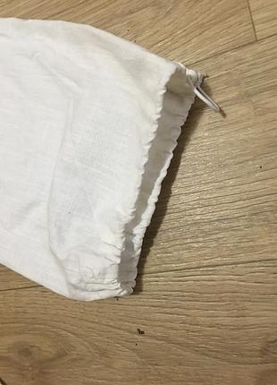 Белые летние брюки 6