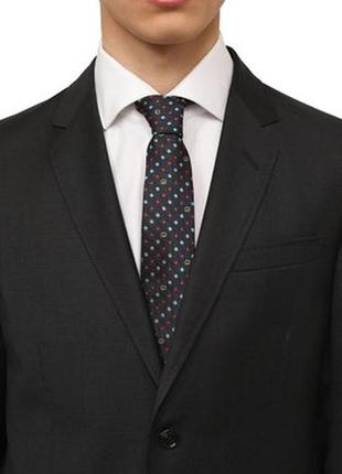 Брендовый галстук шелк