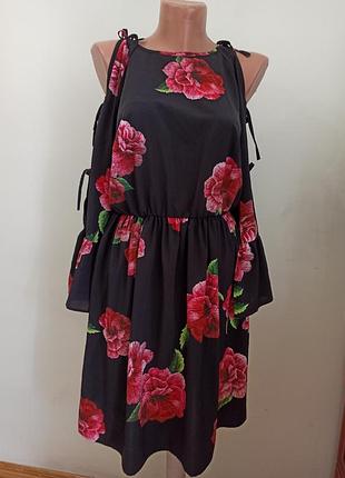 Плаття 👗 софт в квітковий принт