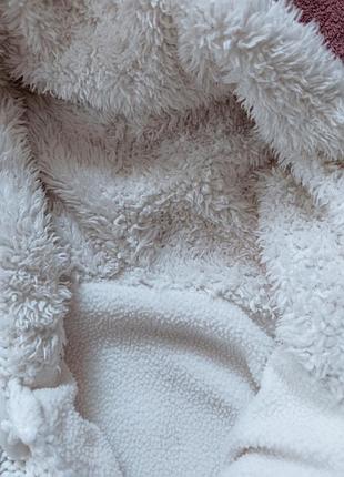 В’язана кофта на флісі 3