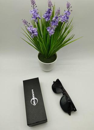 Сонцезахисні поляризовані окуляри wearpro (дерев'яні дужки) *00272 фото