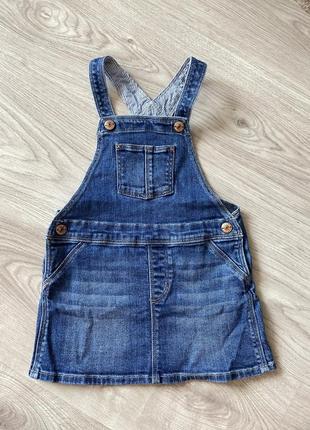 Джинсовый сарафан