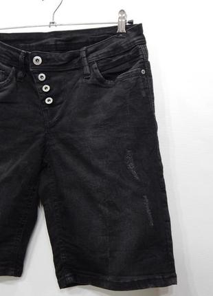 Шорты женские джинс сток, 48-50 ukr, 40-42 eur, 158nd (только в указанном размере, только 1 шт)3 фото