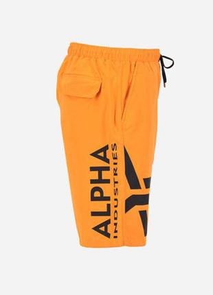 Мужские шорты alpha industries side print board short3 фото