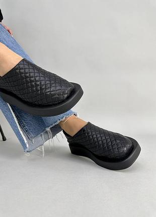 Ботинки кожа