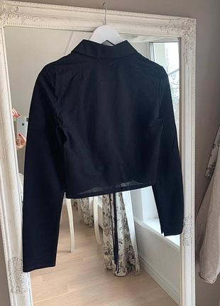 Укорочена блуза zara m 5