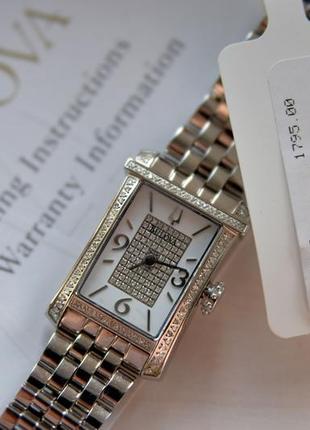 Классические женские часы с бриллиантами 166 шт bulova4 фото