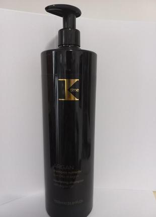 K-time argan shampoo питательный шампунь с аргановым маслом.