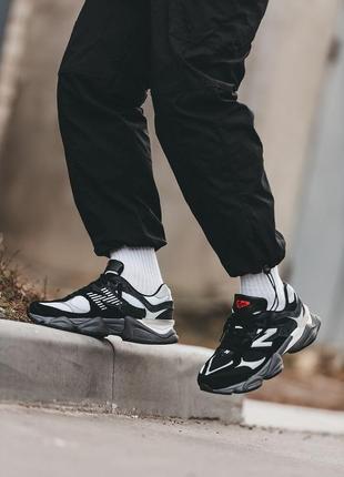 Мужские кроссовки new balance 9060 black grey 41-42-43-44-457 фото