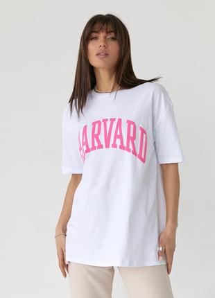 Жіноча футболка з принтом harvard