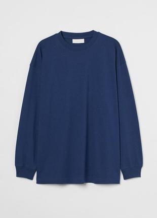 Лонгслив h&amp;m 1003572005 oversized fit