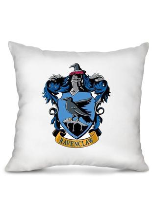 Подушка з принтом "ravenclaw" 40х40