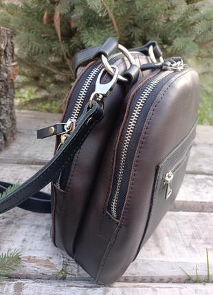 Кожаный рюкзак ejen4 фото