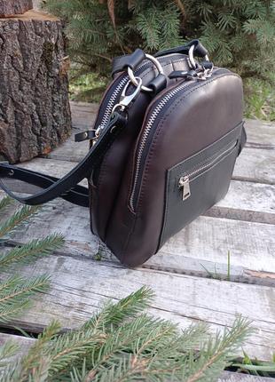 Кожаный рюкзак ejen3 фото