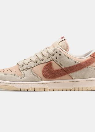 Женские кроссовки nike sb dunk low terry swoosh 36-37-38-39-40