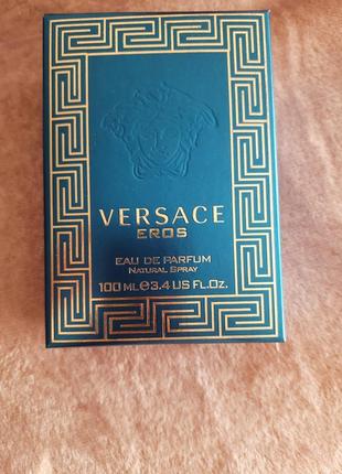 Versace eros eau de parfum 100мл мужской парфюм версаче эрос оригинал чоловічий версаче ерос оригінал духи парфюм парфум1 фото