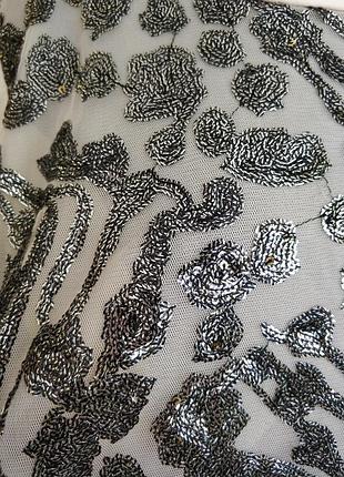 Нова блузка atmosphere з вишивкою паєтками3 фото